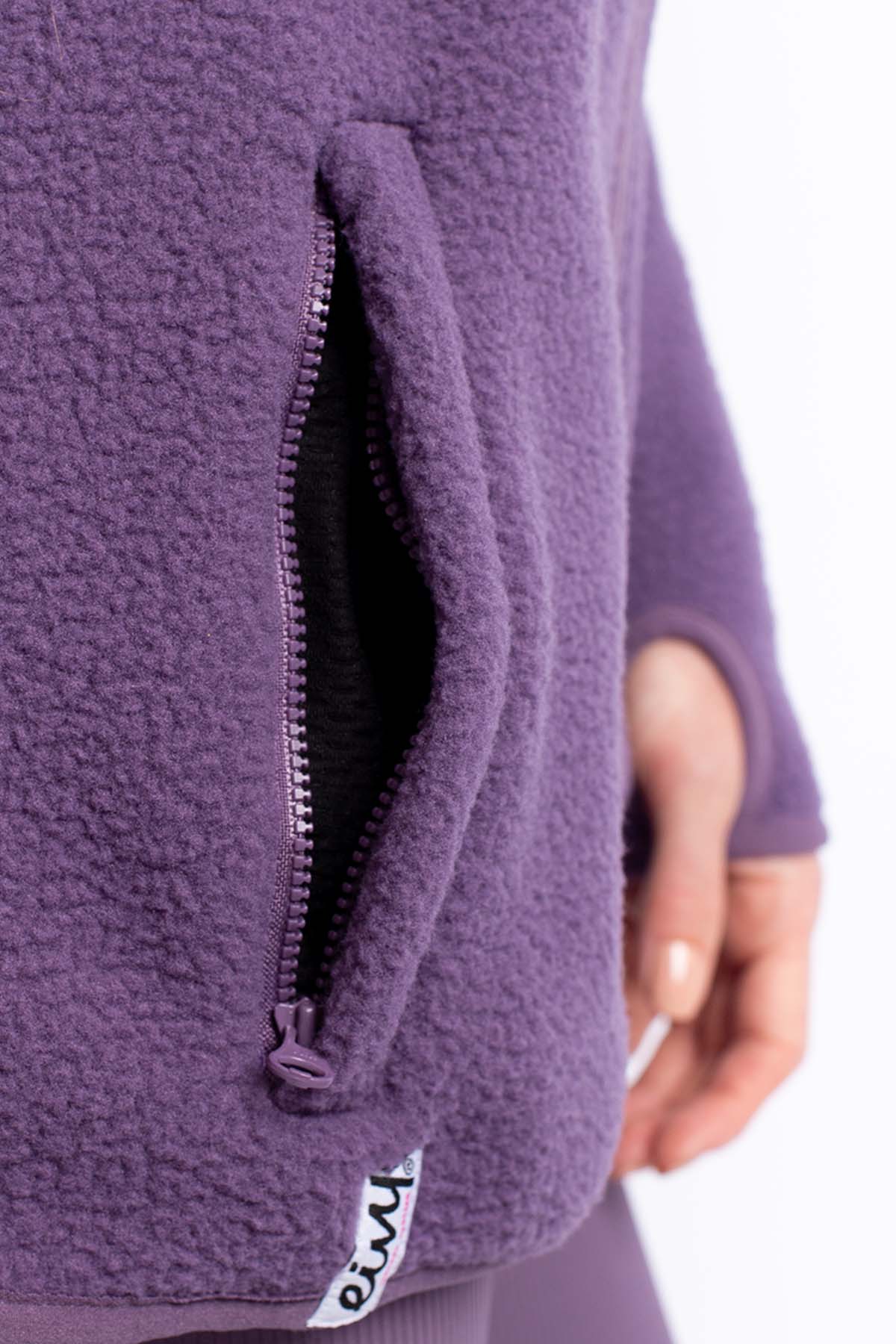 Redwood Sherpa Jacket - Deep Purple | S