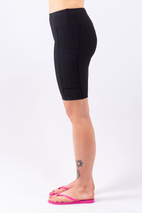 Venture Rib Biker Shorts - Black | XS