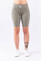 Venture Rib Biker Shorts - Faded Oak | M