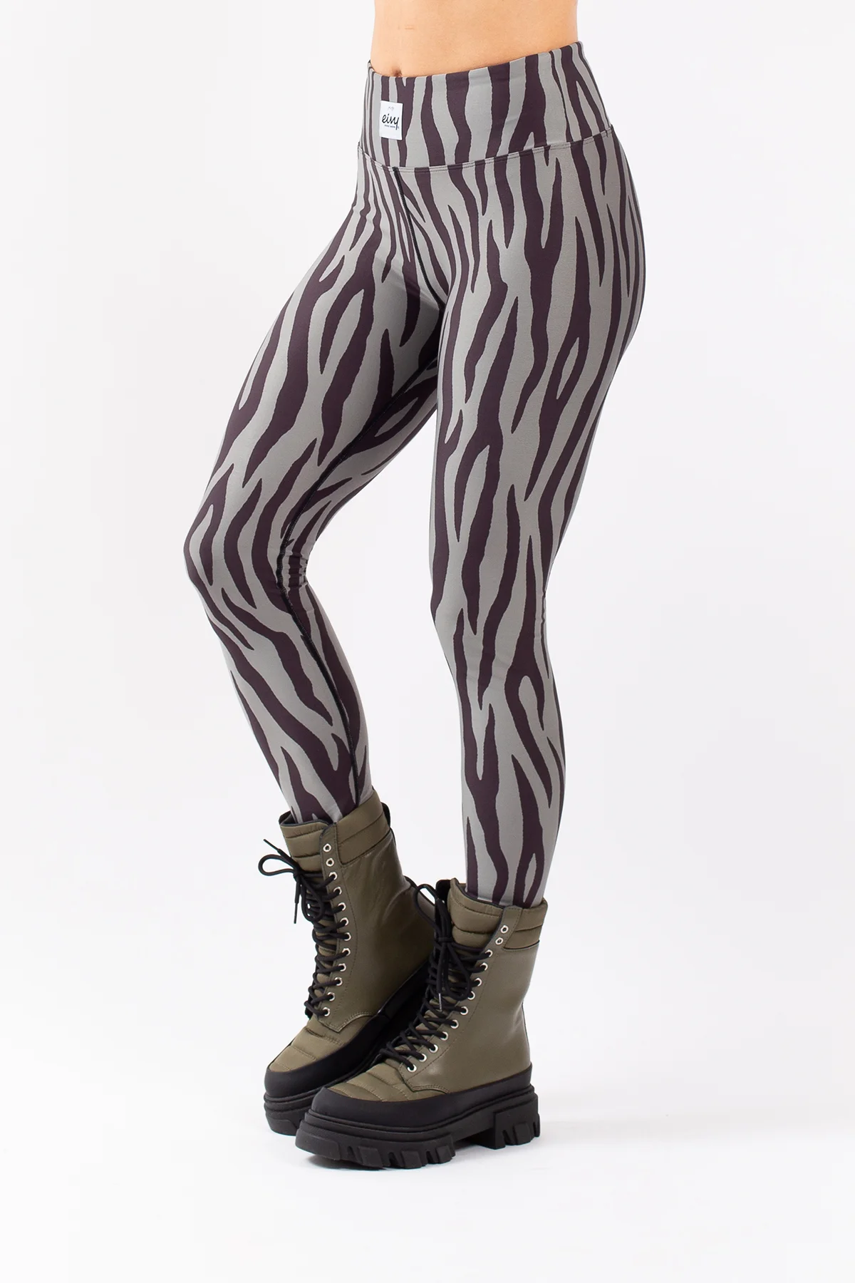 Eivy Ice Cold base layer leggings in snow leopard Exclusive at ASOS