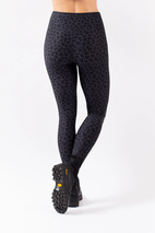 Icecold Tights - Black Leopard | L