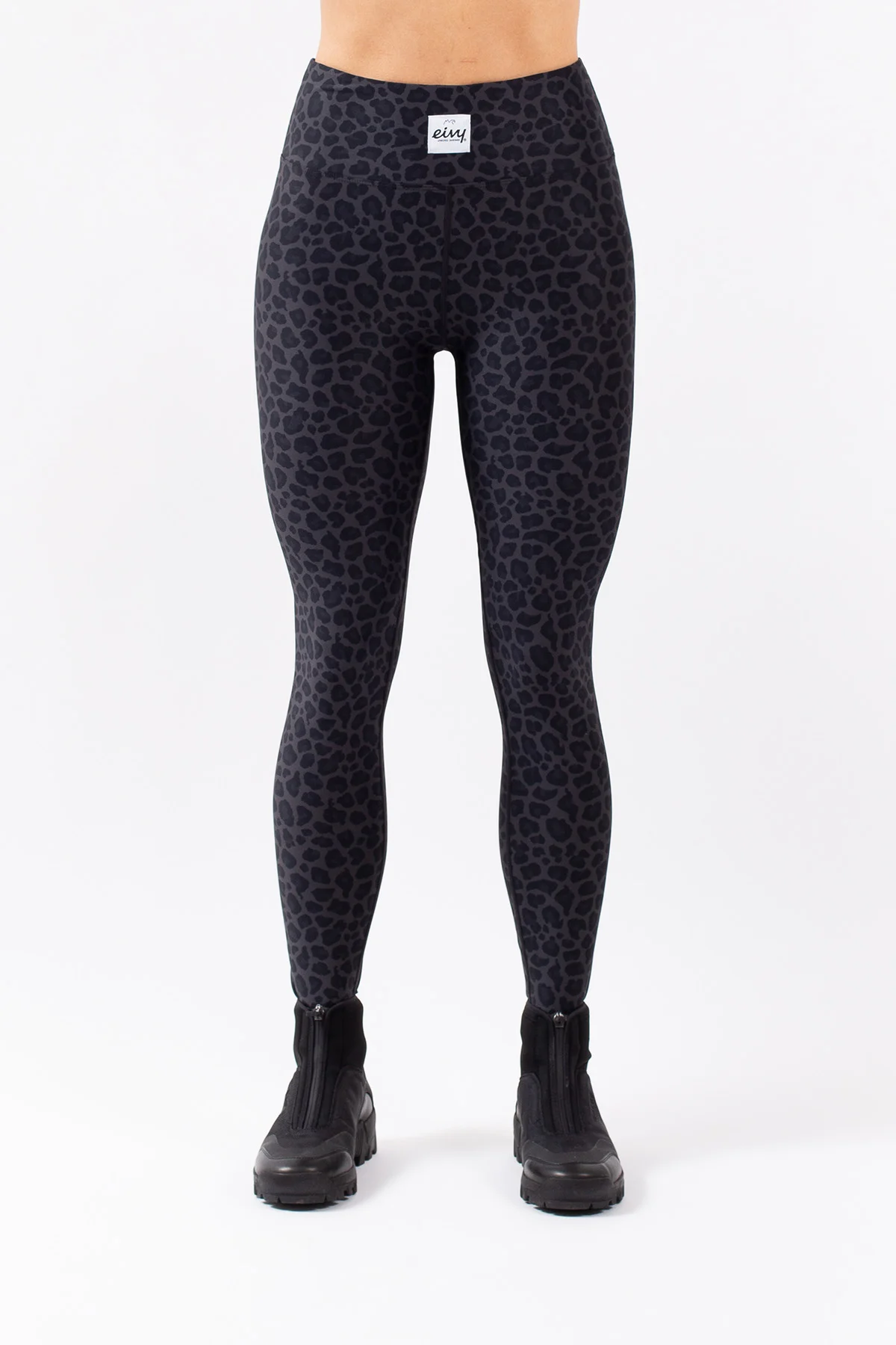 Icecold Tights - Black Leopard | M