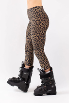 Icecold 3/4 Tights - Leopard | M