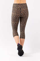 Icecold 3/4 Tights - Leopard | XXS