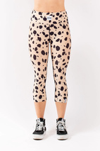 Icecold 3/4 Tights - Cheetah | XS