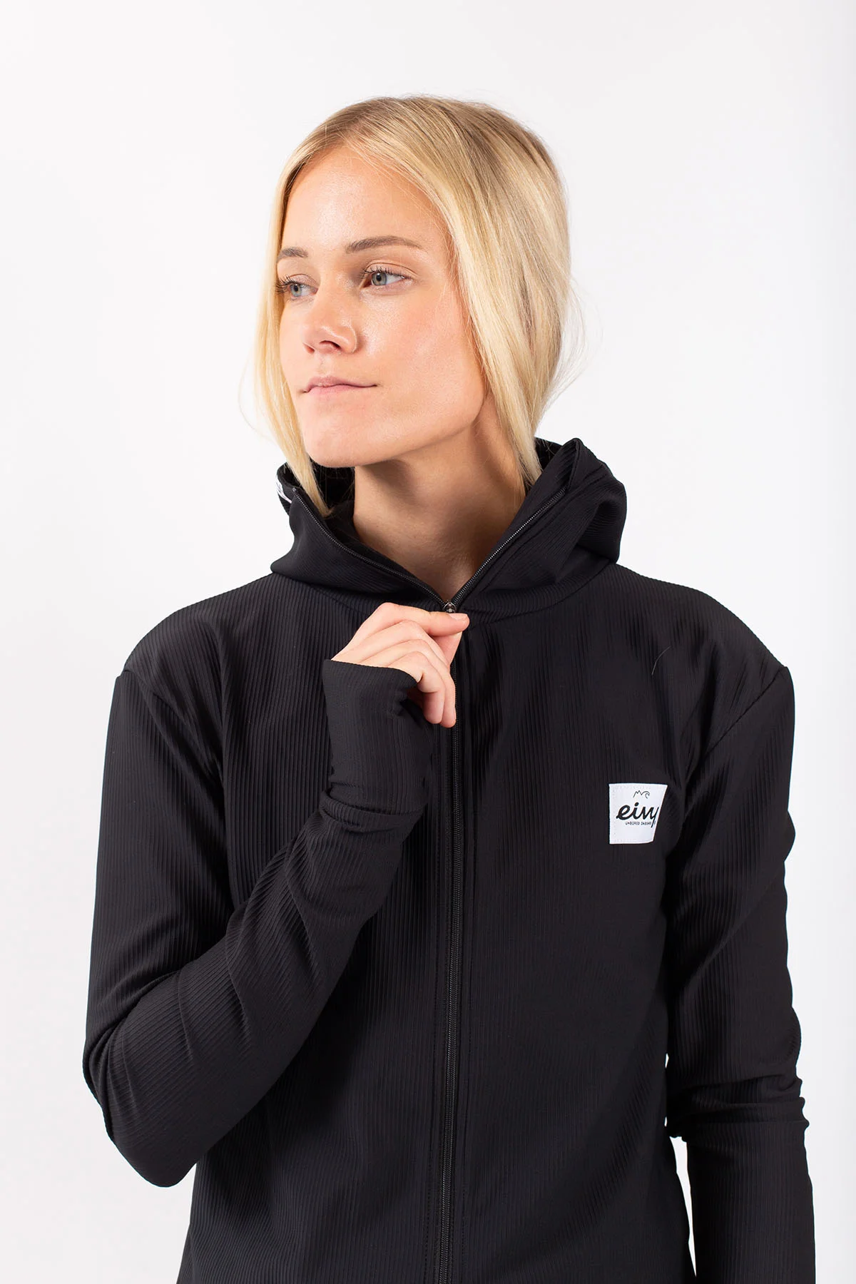 Leona Rib Onepiece - Black | XXL