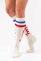 Cheerleader Wool Socks - Offwhite | 39-41
