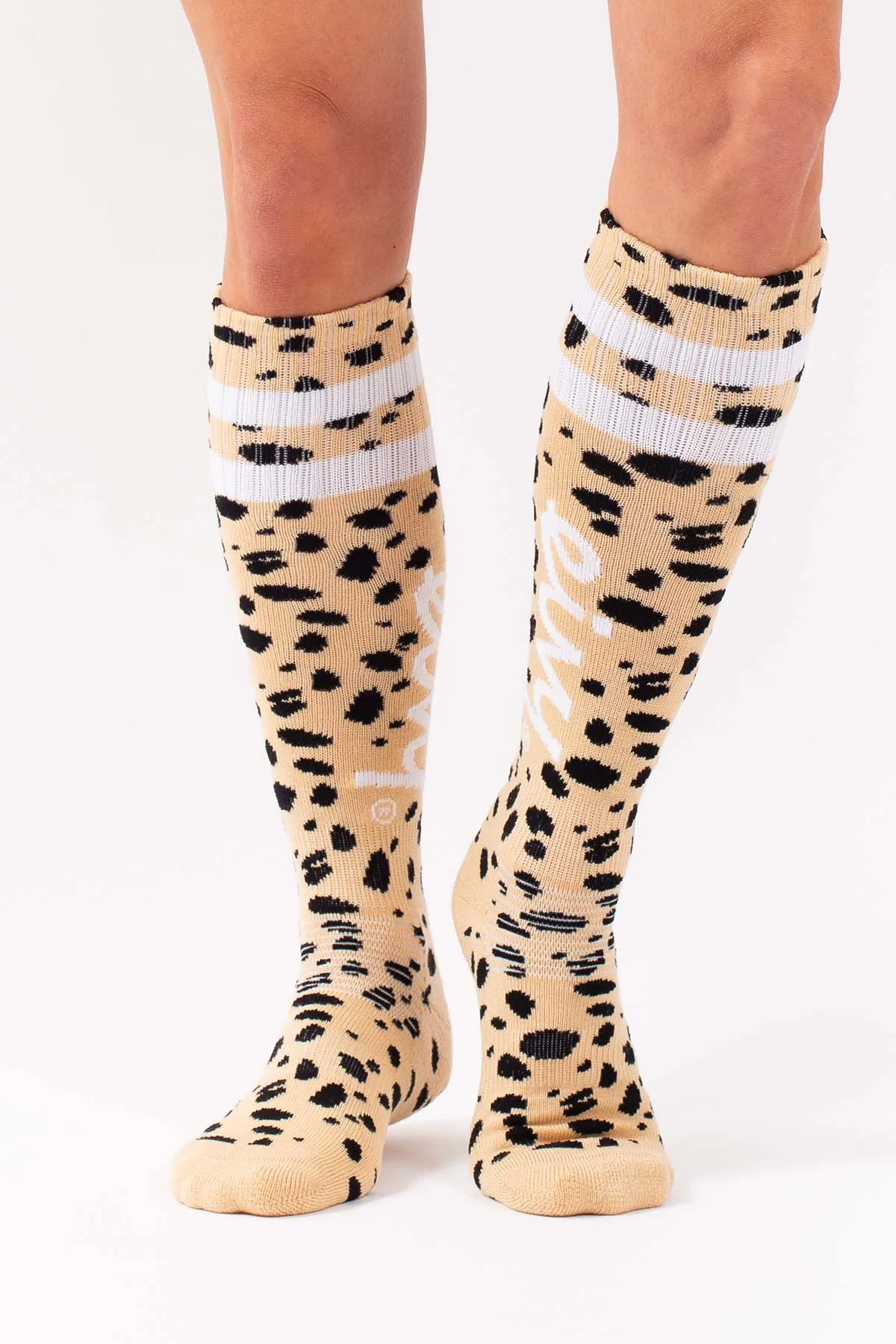 Cheerleader Wool Socks - Cheetah | 36-38