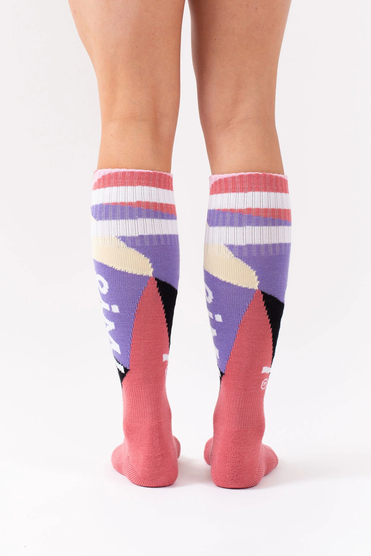 Cheerleader Wool Socks - Abstract Shapes | 5.5-7.5