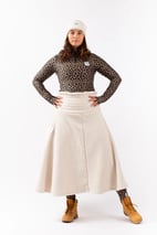 Valley Sherpa Skirt - Faded Cloud | S