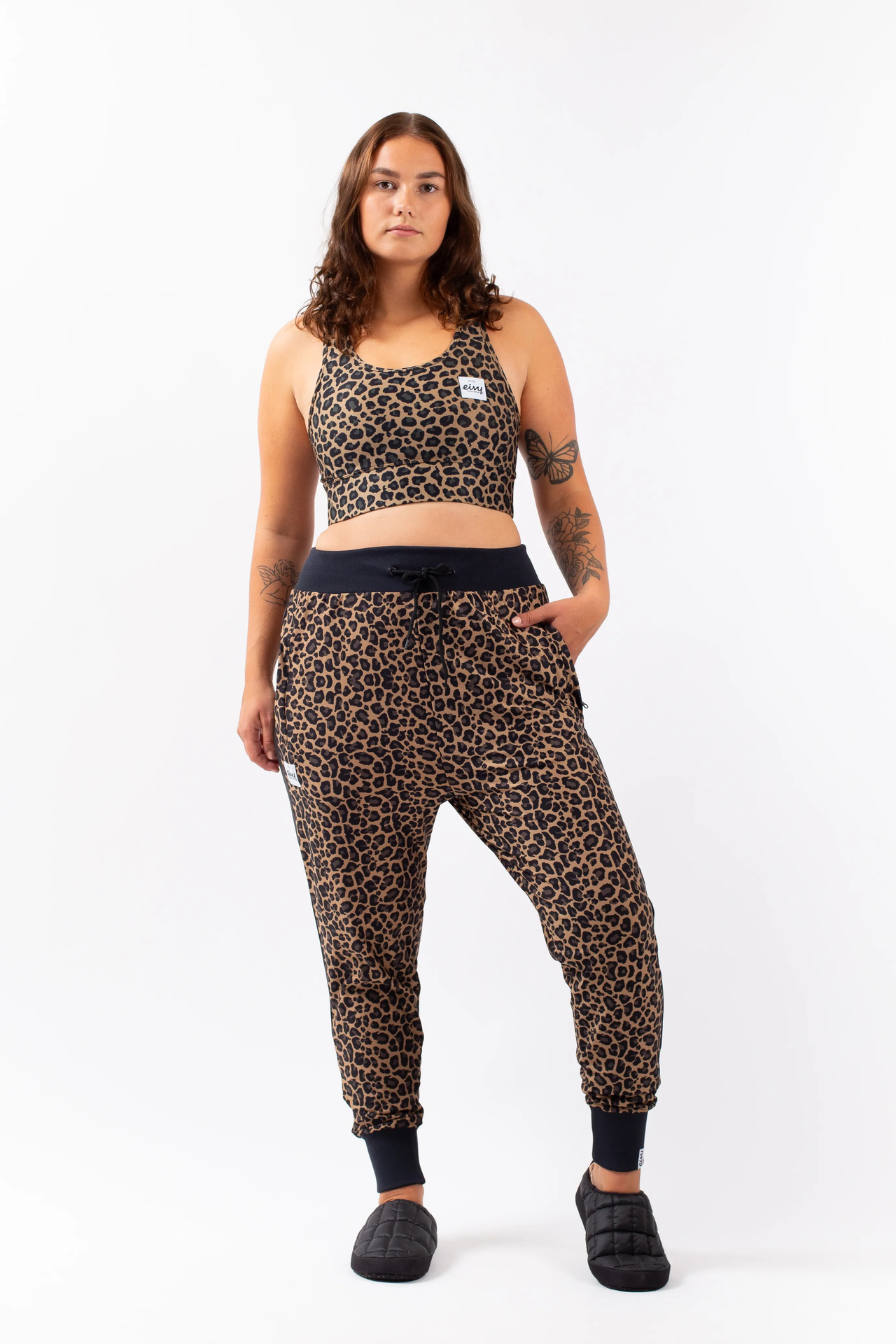 Harlem Travel Pants - Leopard | XS