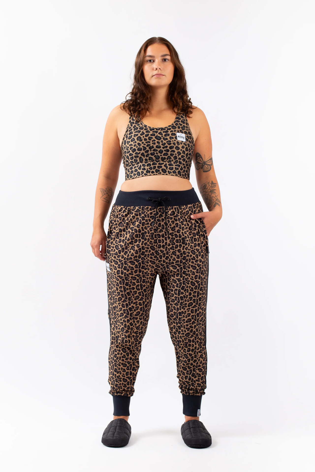 Harlem Travel Pants - Leopard