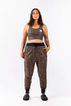 Harlem Travel Pants - Leopard | XL