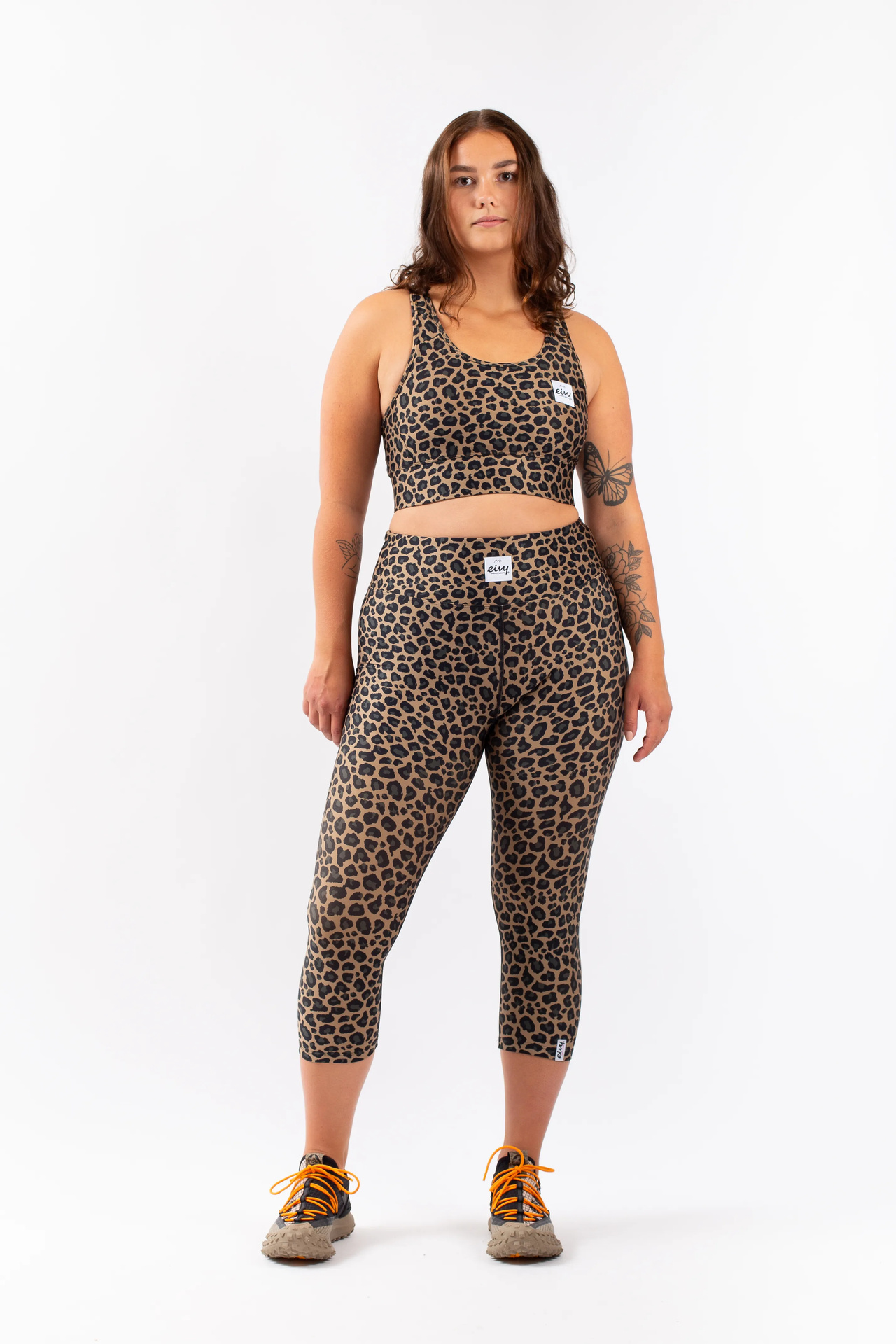 Icecold 3/4 Tights - Leopard | M
