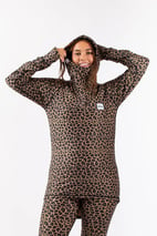 Icecold Hood Top - Leopard | XXS