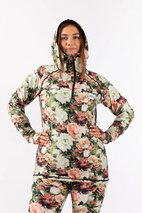 Underställ | Icecold Zip Hood Top - Autumn Bloom