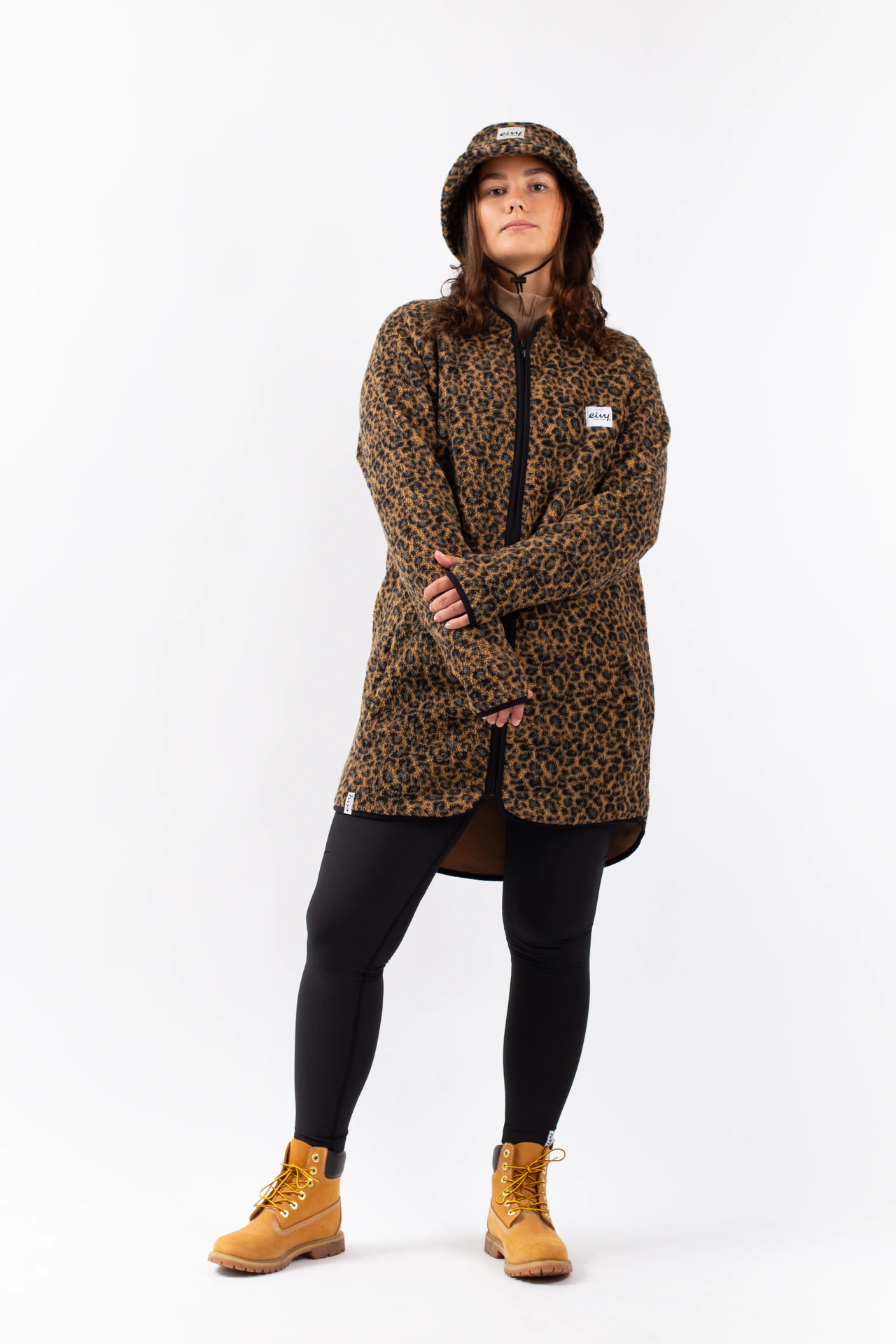 Redwood Sherpa Coat - Leopard | XL