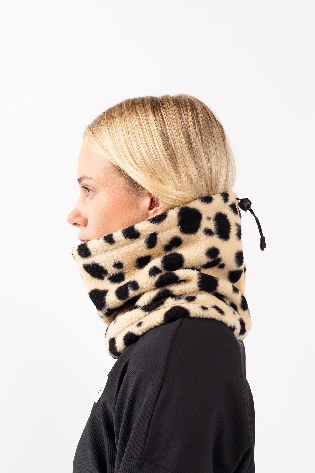 Adjustable Sherpa Neckwarmer - Cheetah | One Size