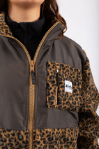 Field Sherpa Jacket - Leopard | XXS