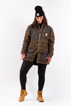 Field Sherpa Jacket - Leopard | XXS