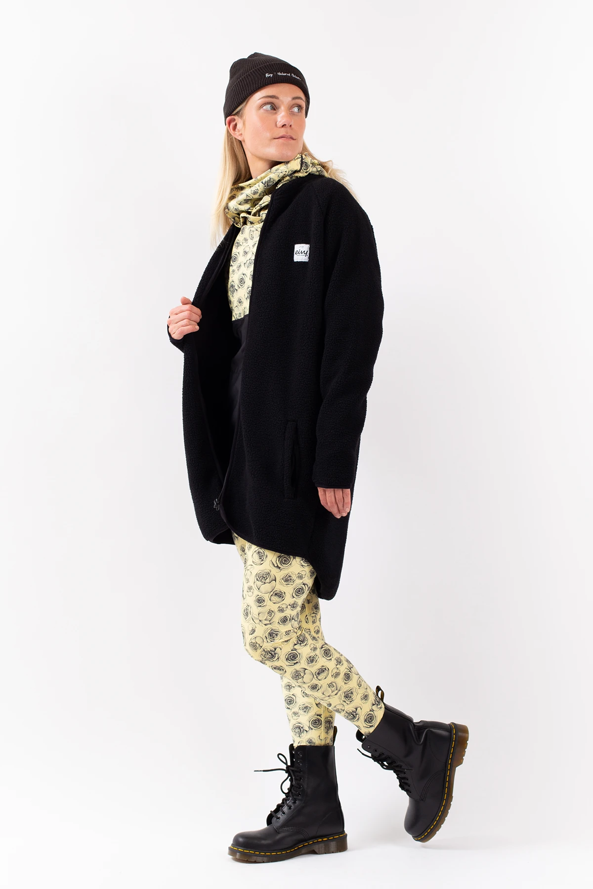 Fleece | Redwood Sherpa Coat - Black | XXL