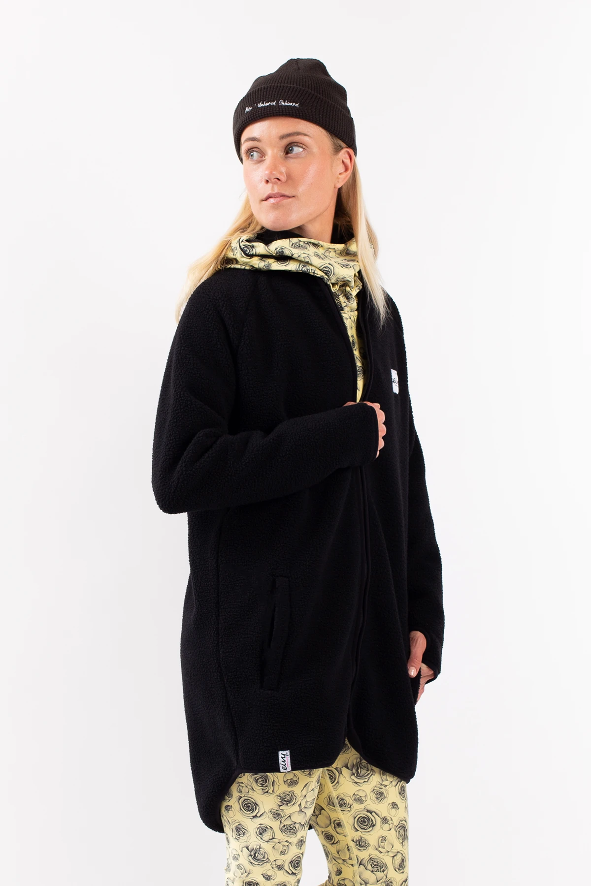 Fleece | Redwood Sherpa Coat - Black | XL