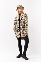 Redwood Sherpa Coat - Cheetah | XS