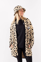 Redwood Sherpa Coat - Cheetah | XS