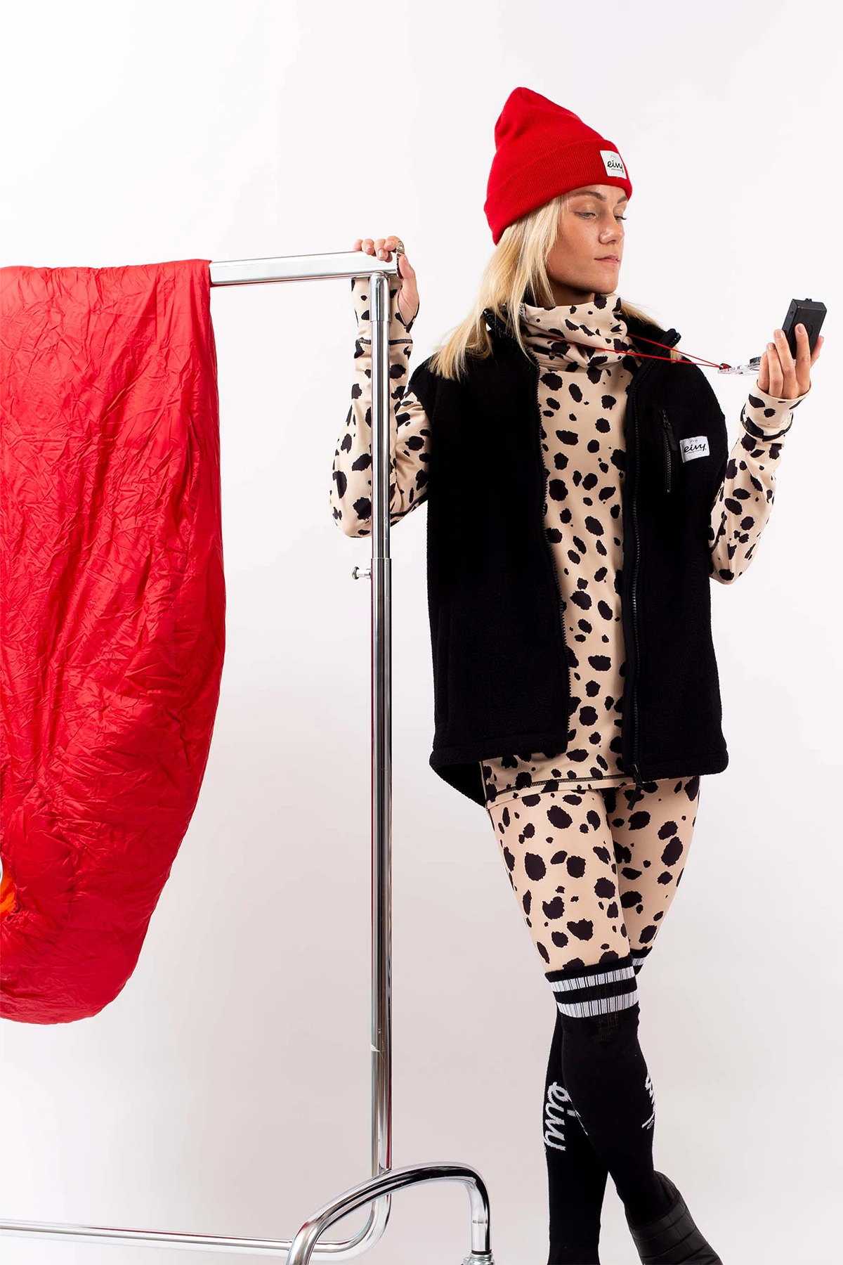 Icecold Gaiter Top - Cheetah | XS