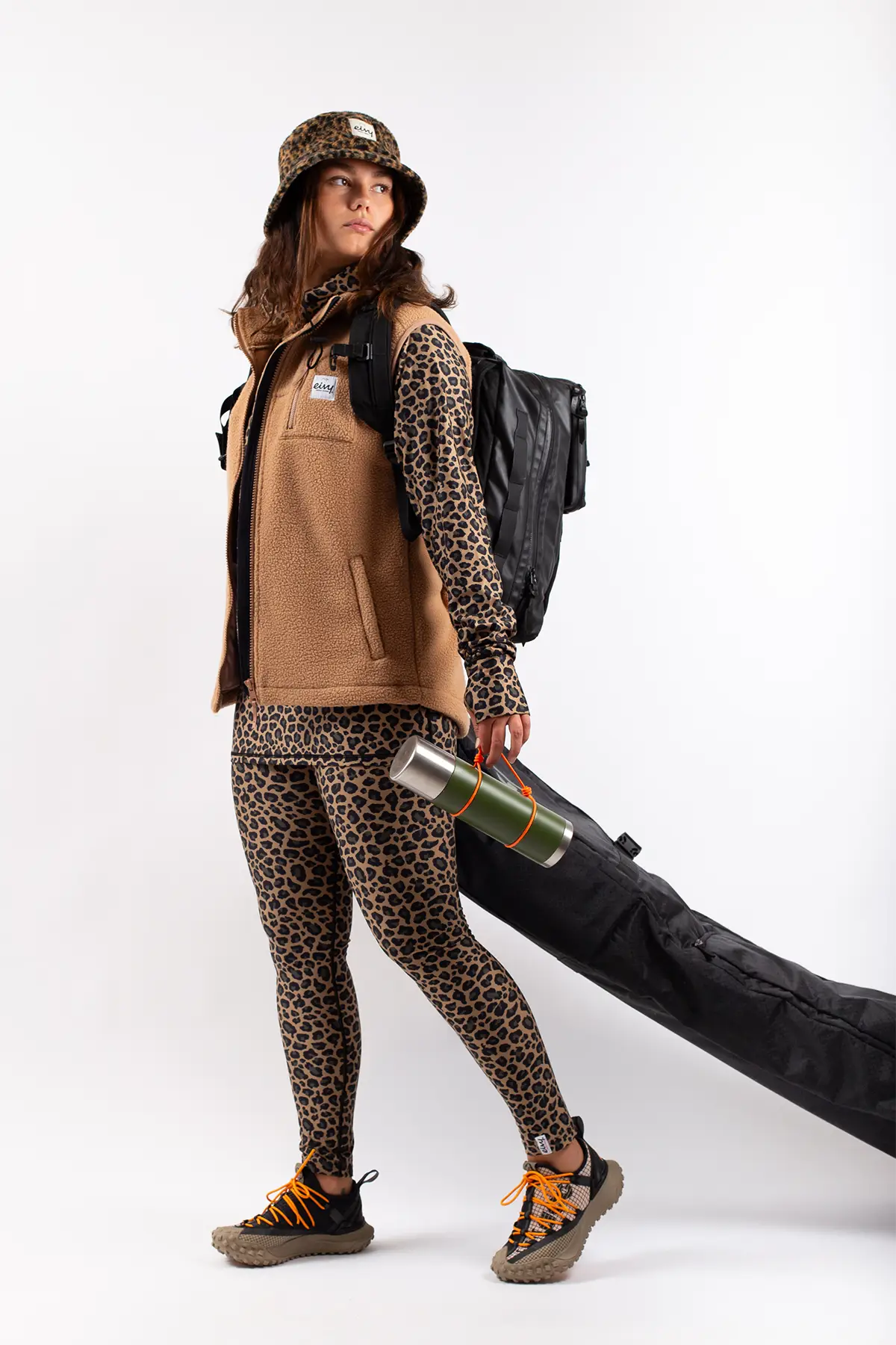 Base Layer | Icecold Hood Top - Leopard