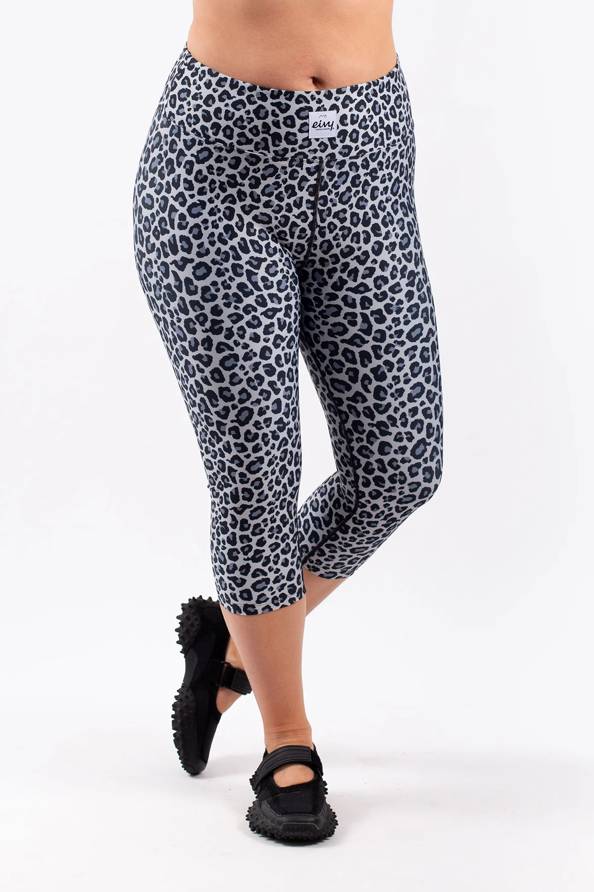 Icecold 3/4 Tights - Snow Leopard | XL