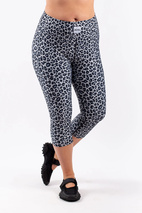 Icecold 3/4 Tights - Snow Leopard | M