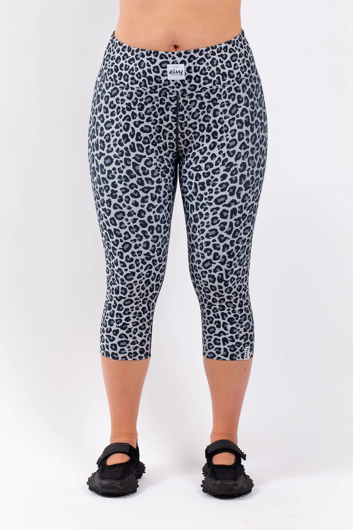 Icecold 3/4 Tights - Snow Leopard | L