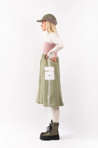 Valley Sherpa Skirt - Faded Blocks | M