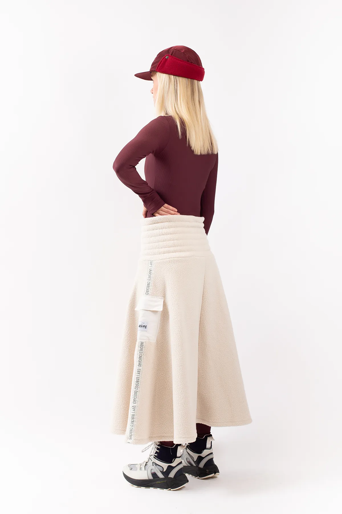 Valley Sherpa Skirt - Faded Cloud | S