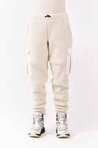 Cargo Sherpa Pants - Faded Cloud | M