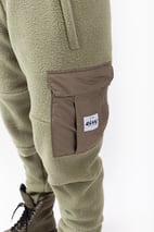 Cargo Sherpa Pants - Faded Woodrose