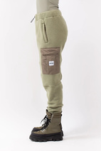 Cargo Sherpa Pants - Faded Oak | XS