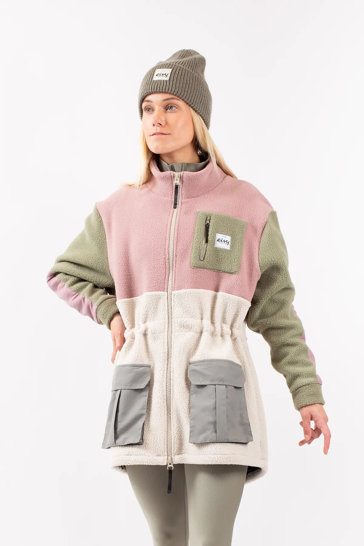 Field Sherpa jacket - Faded Blocks | XXL