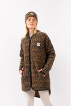 Redwood Sherpa Coat - Leopard | XL