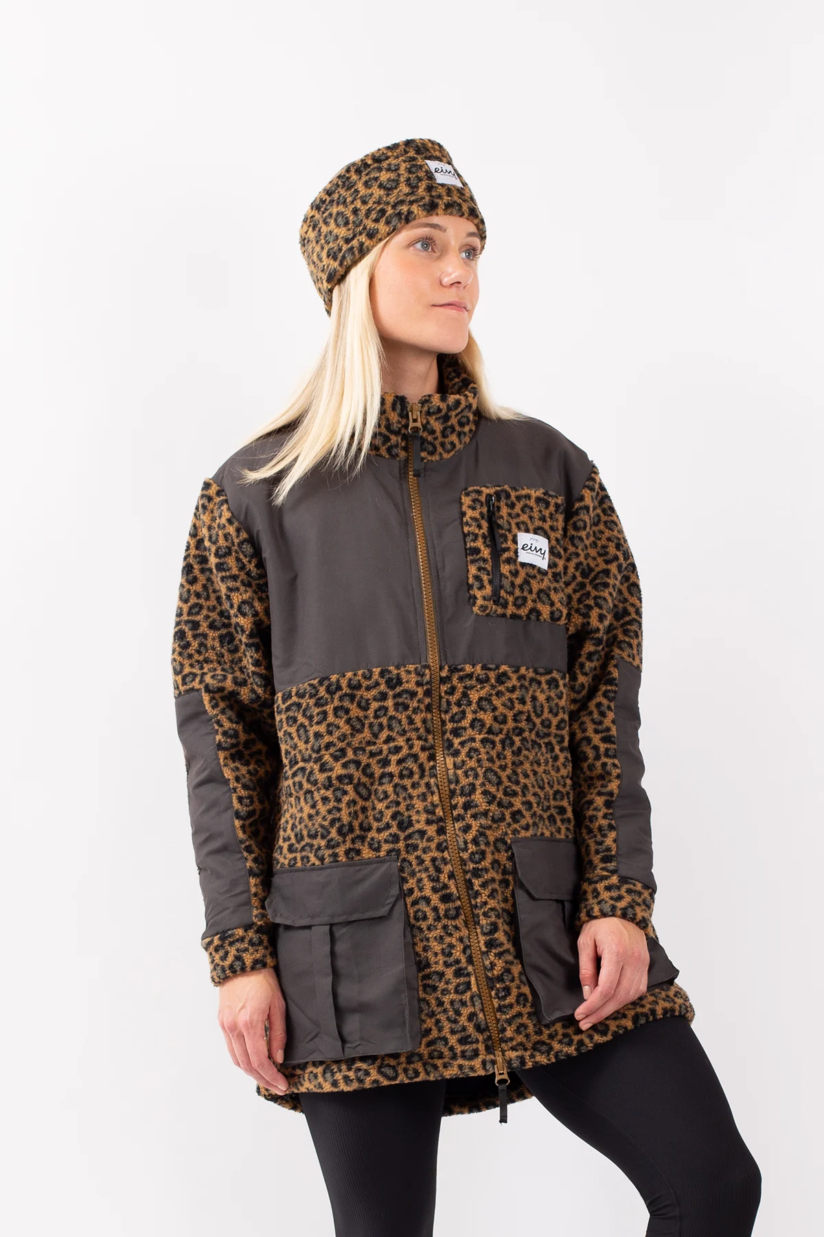 Field Sherpa Jacket - Leopard | XS