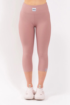 Icecold 3/4 Rib Tights - Faded Woodrose | XS