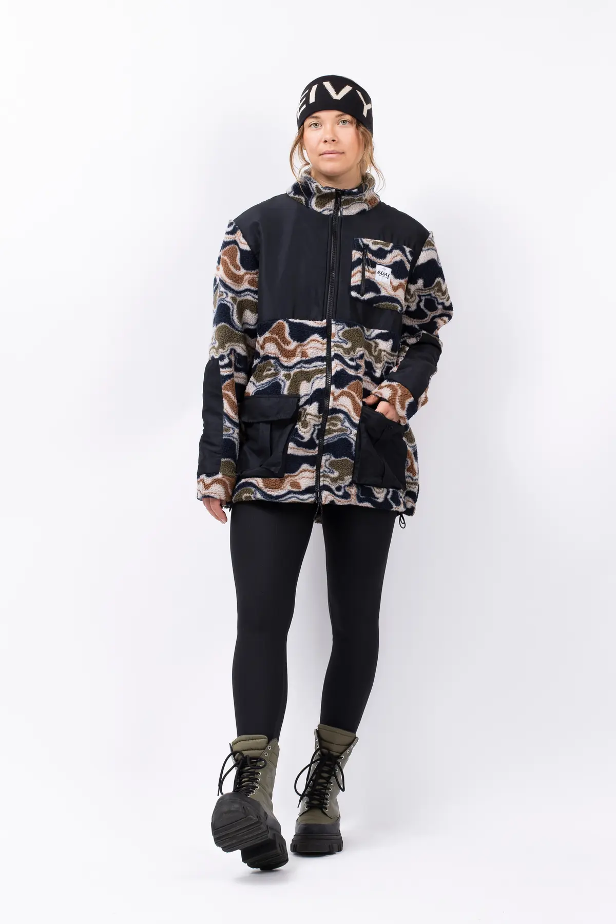 Field Sherpa Jacket - Curve Camo